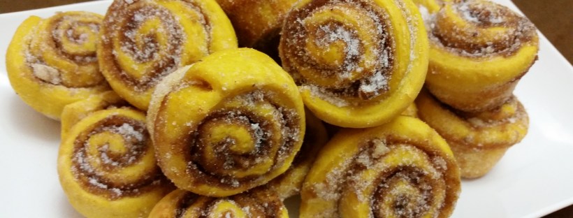 Perfect Thanksviging or fall seasonal dessert with pumpkin spice.