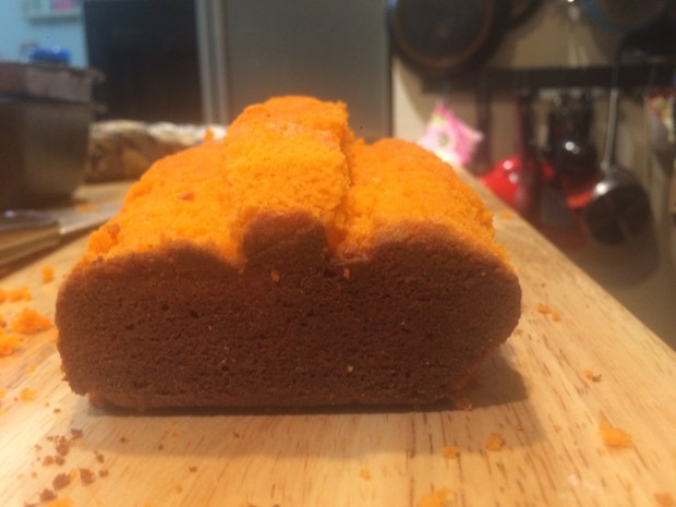 Halloween Hidden Pumpkin Cake