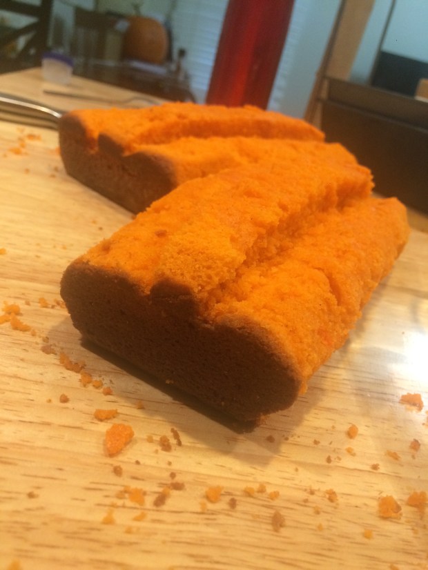 Jack-o-Lantern Surprise Cake